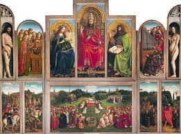Nacht Geschied- Lezing Lam Gods Jan van Eyck door C.Engelen - 48deeln